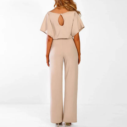 Waist-Defined Jumpsuit for Women