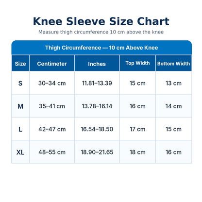 Knee Brace Compression Sleeve - Unisex