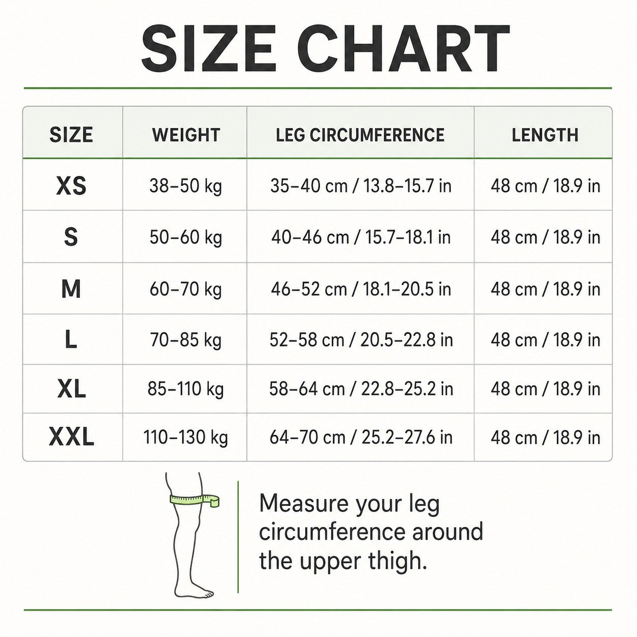LegGuard Full-Leg Compression Sleeve Unisex