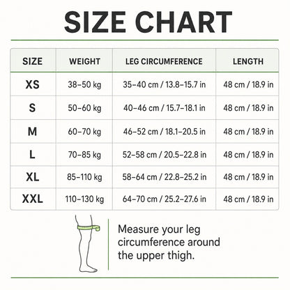 LegGuard Full-Leg Compression Sleeve Unisex
