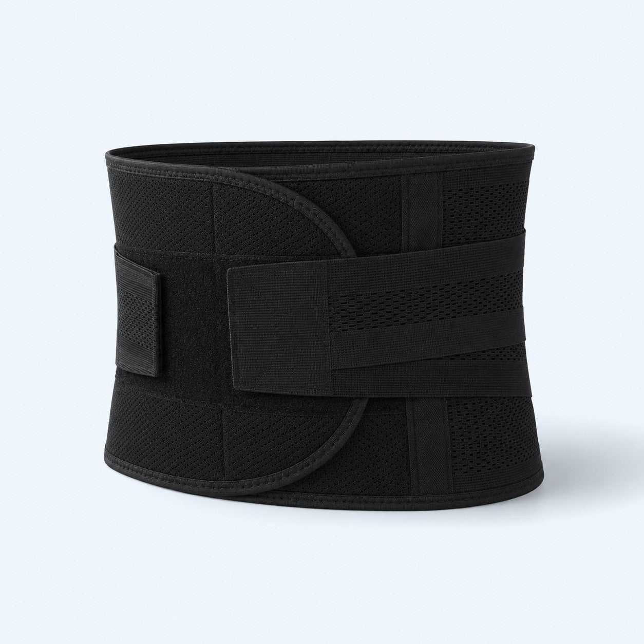 LumbarEase back support belt in black