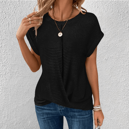 Nztrendys Sculpt Women’s Waffle-Knit Top