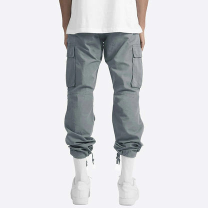 Comfort-Blend Multifunctional Cargo Pants for Men