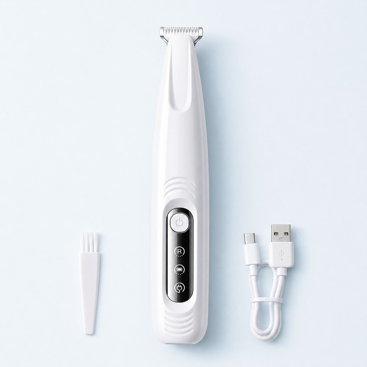 PawPerfect cordless dog paw trimmer in white