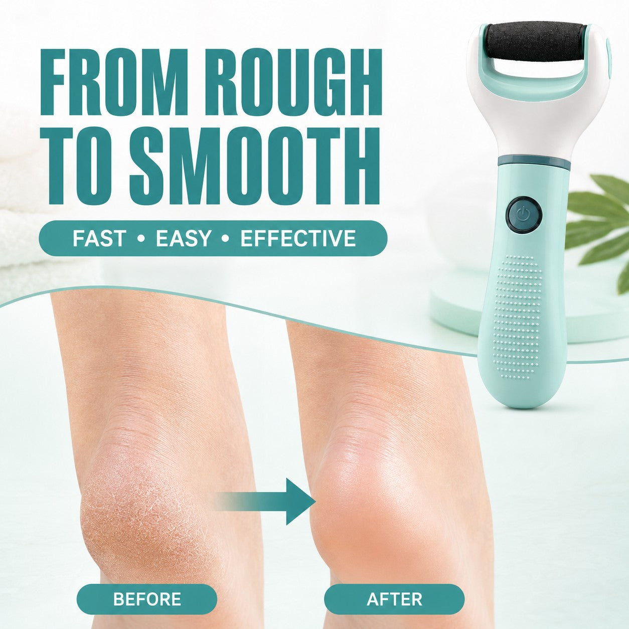 From rough to smooth - fast, easy and effective callus removal