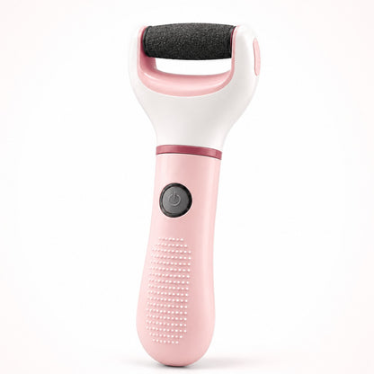 PediGlide wireless foot grinder and callus file in pink