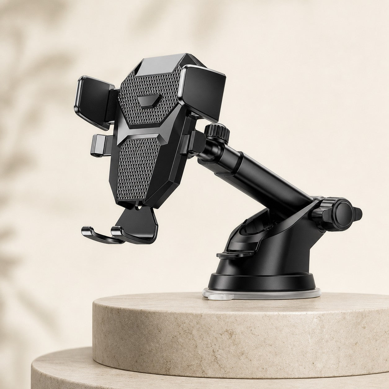RoadView windshield and dashboard phone holder