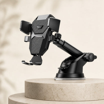 RoadView windshield and dashboard phone holder