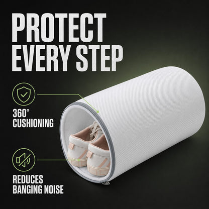 Protect every step - 360 cushioning reduces banging noise