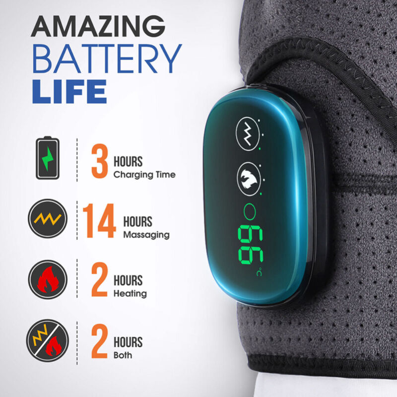 Heated Compression Shoulder Brace with Vibration