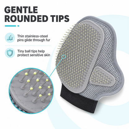 Gentle rounded silicone tips that are kind to skin