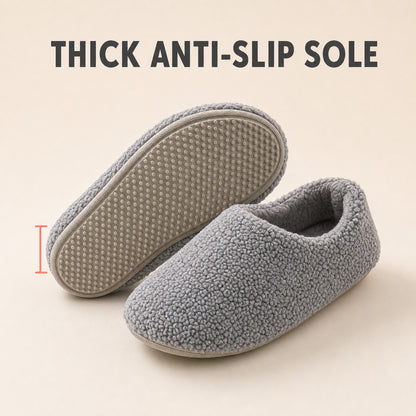 Anti-slip textured sole for safe steps on hard floors