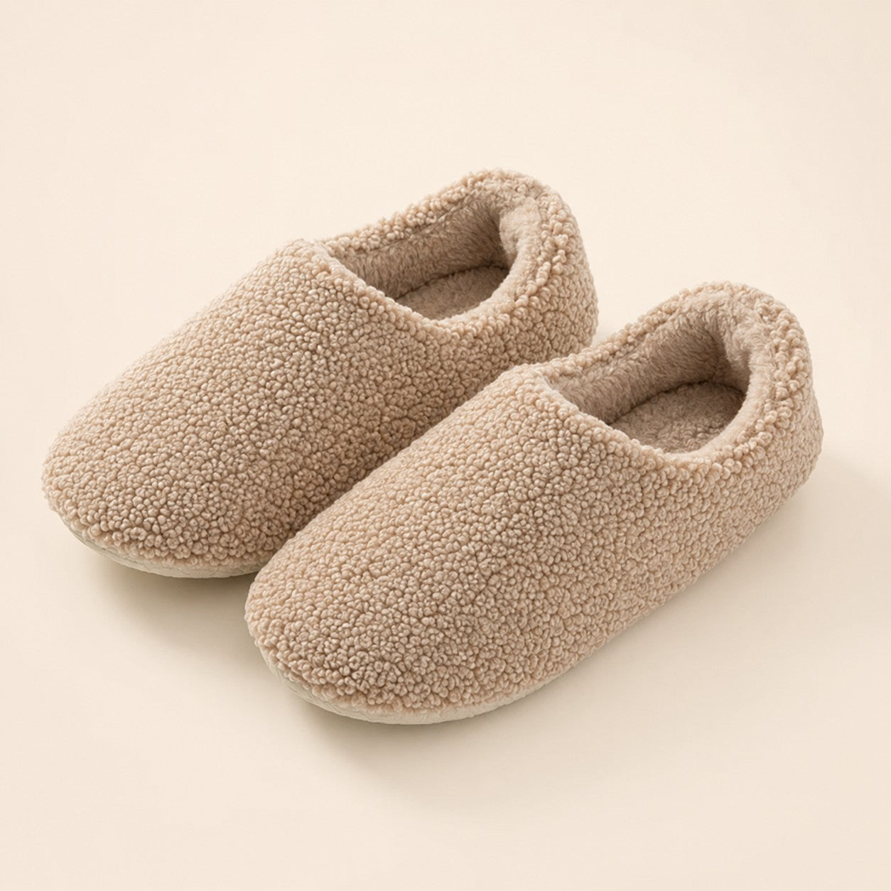 SnugStep cosy slippers in khaki