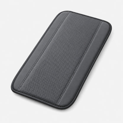SoftRest PU leather car armrest cover in grey