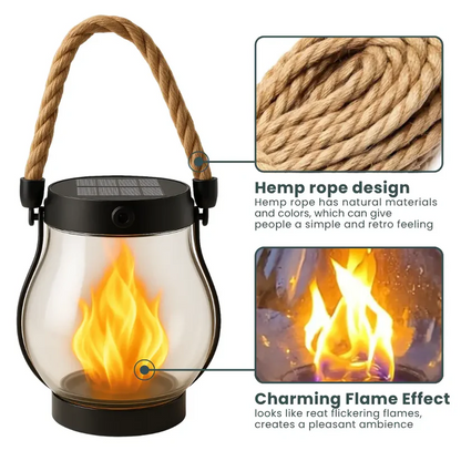 Solar Flame Lantern