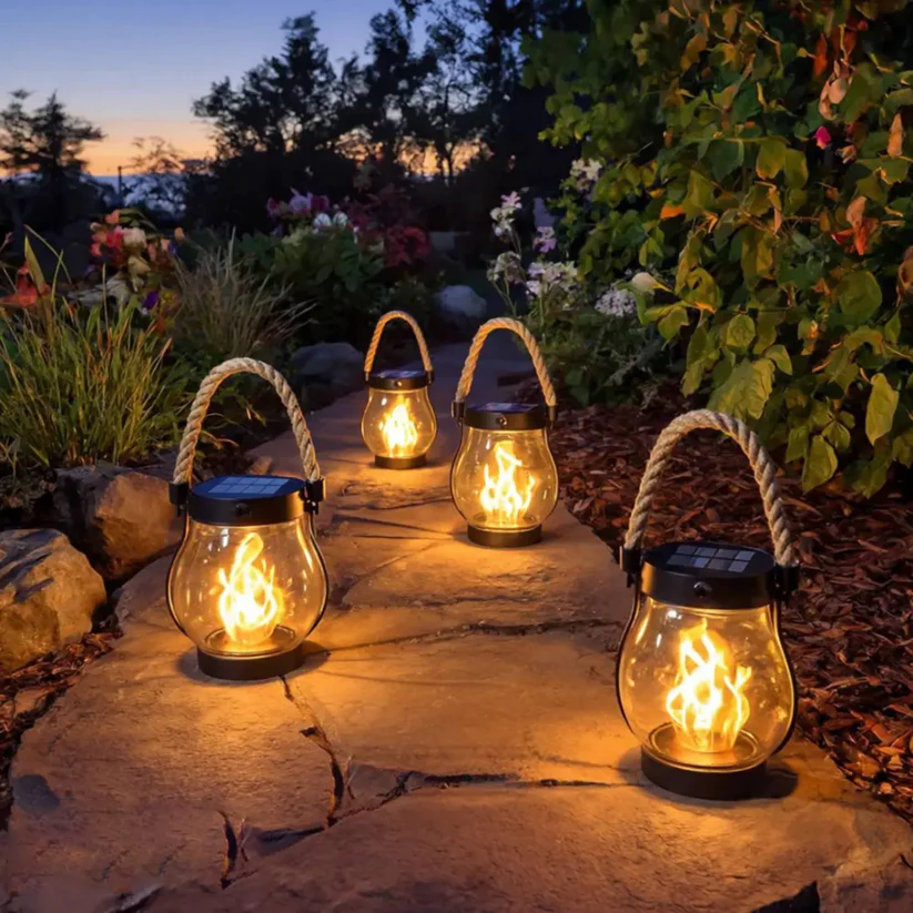 Solar Flame Lantern