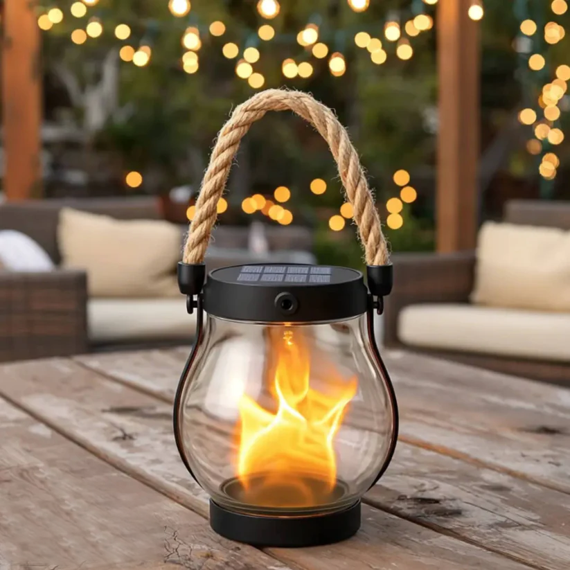 Solar Flame Lantern