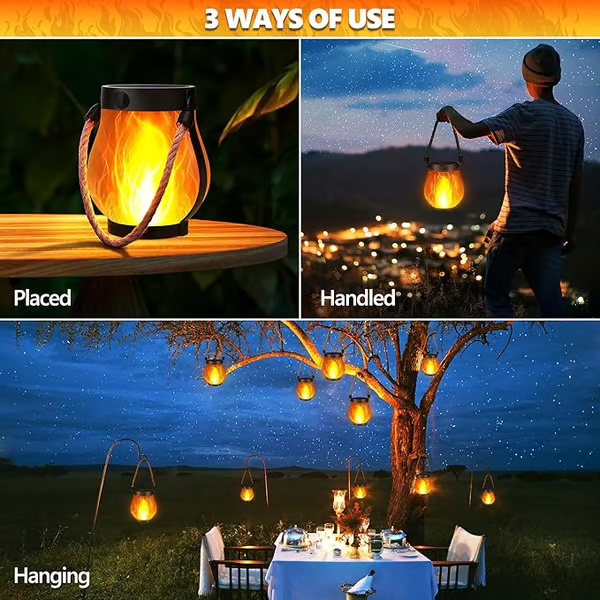 Solar Flame Lantern