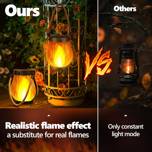 Solar Flame Lantern
