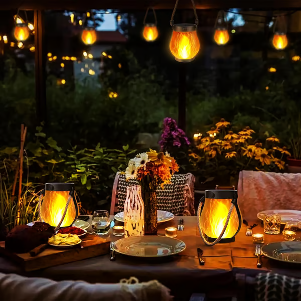 Solar Flame Lantern