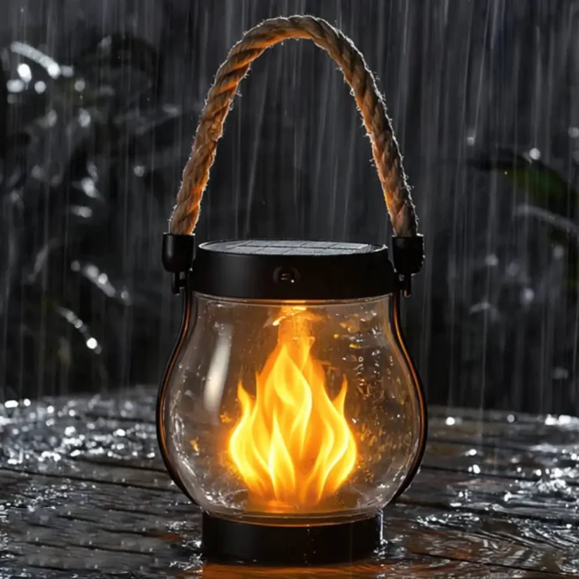 Solar Flame Lantern