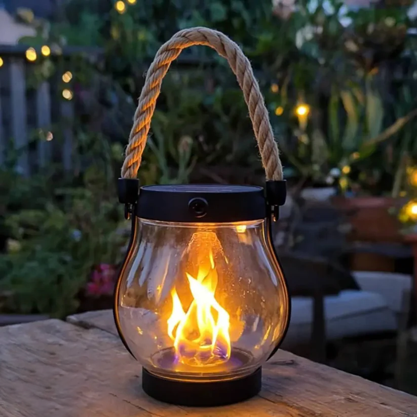 Solar Flame Lantern
