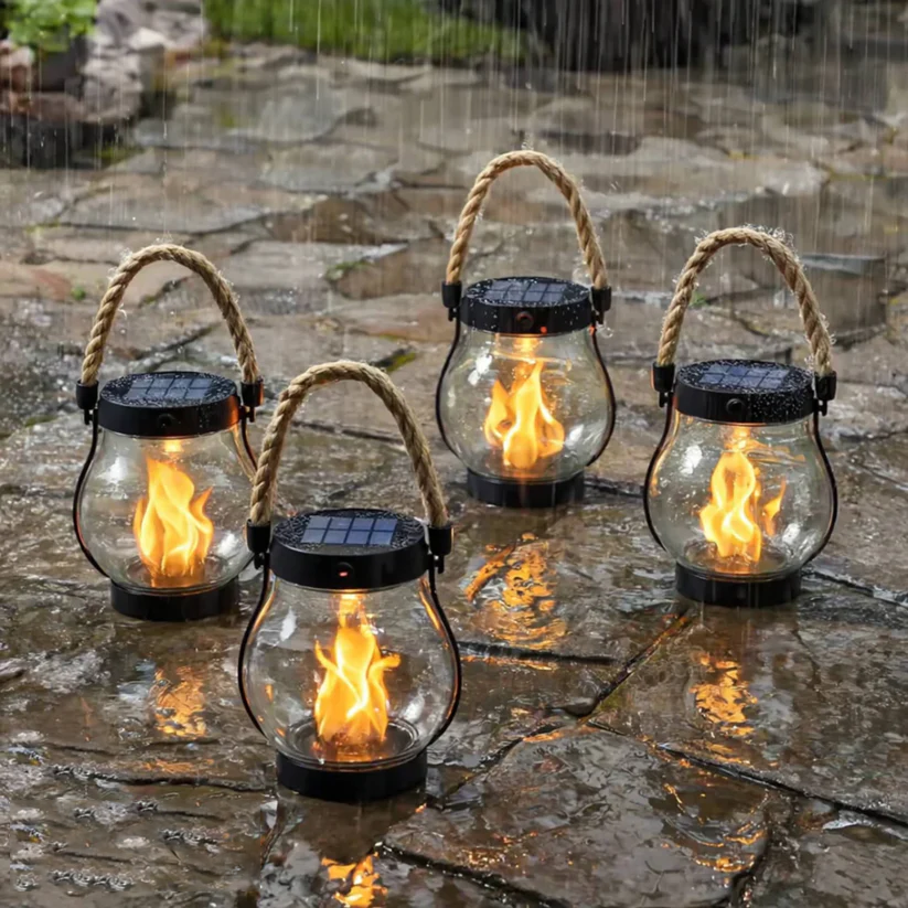 Solar Flame Lantern