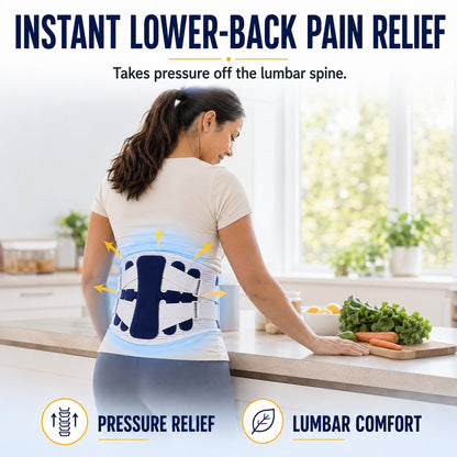 Lower back pain relief for work, lifting and long days