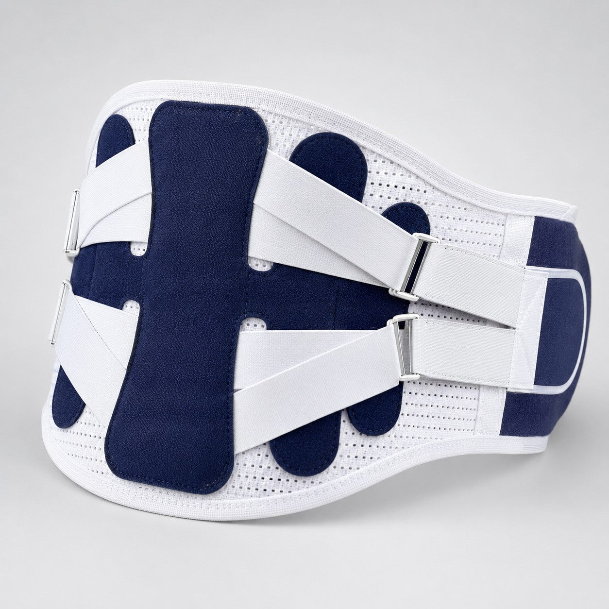 Front view of the SpineEase back support brace belt