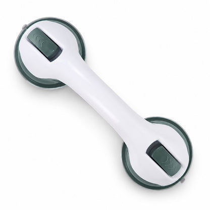 SteadyGrip suction cup shower grab bar in white