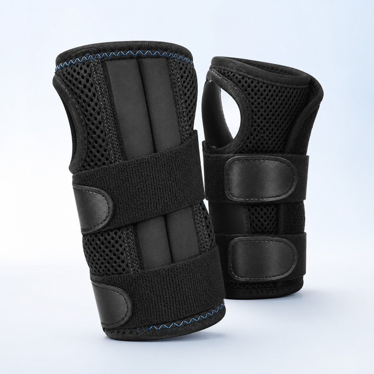SteadyWrist stabilizer brace with thumb support in black