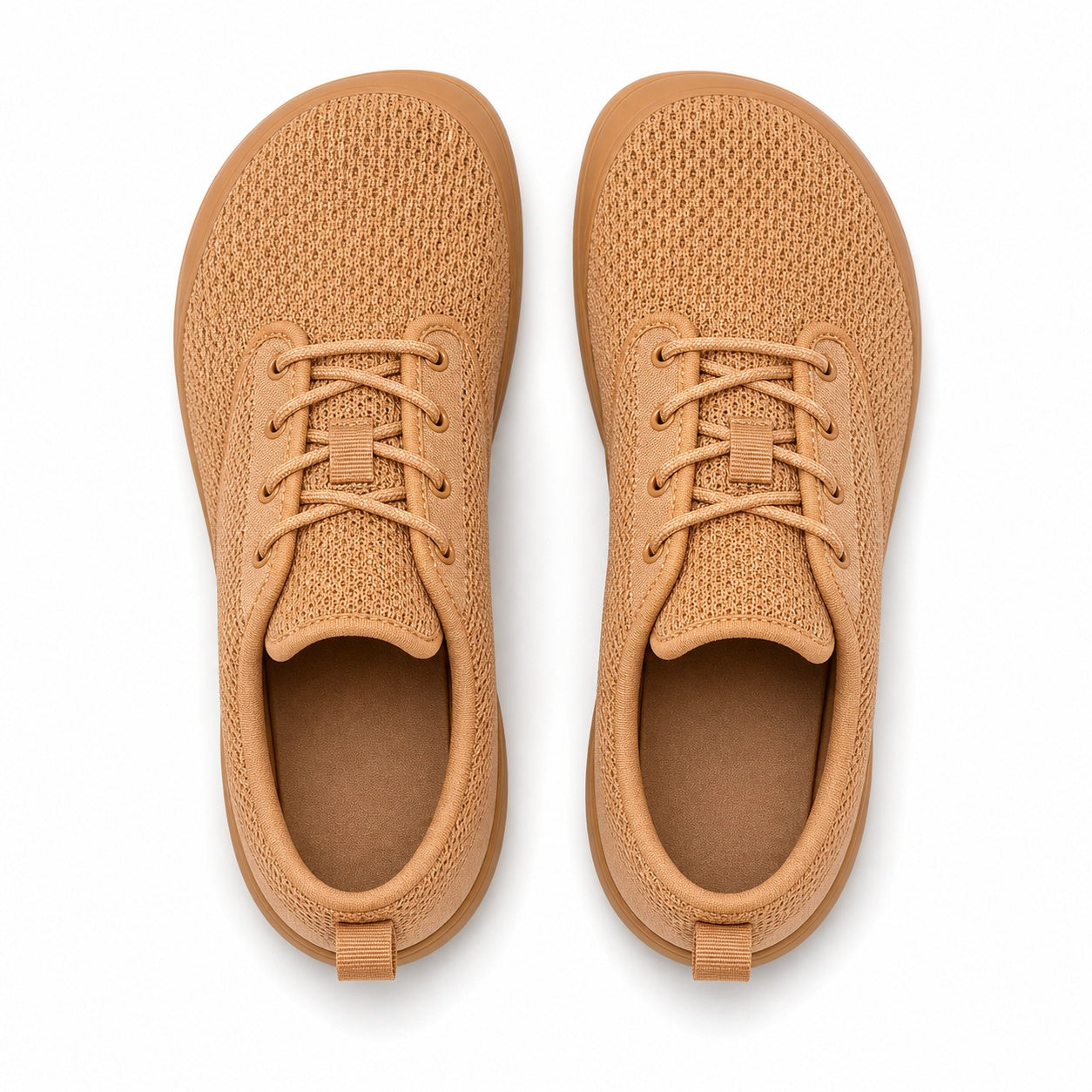Terra Wide Fit Shoes For Women Brown Top Down Detail