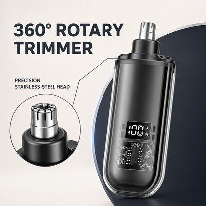 360 degree rotary stainless-steel trimmer head