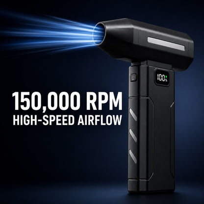 150,000 RPM high-speed airflow