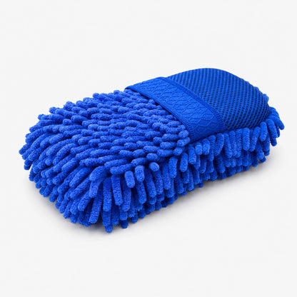 WashCloud scratch-free chenille car wash sponge in blue