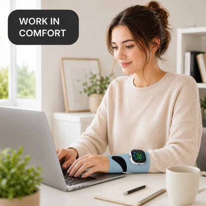 Work in comfort while typing